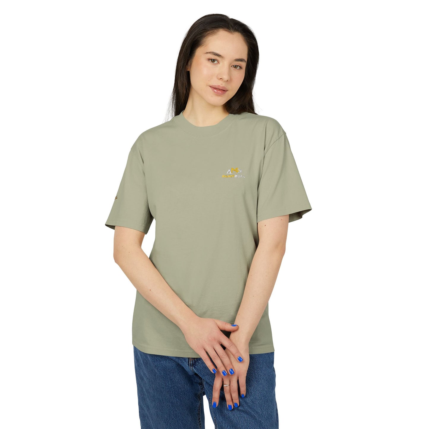 AMP Heavy T-shirt Embroidered