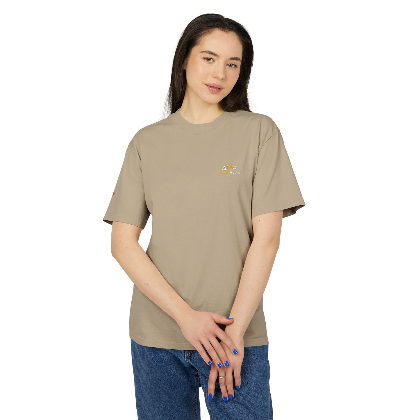 AMP Heavy T-shirt Embroidered